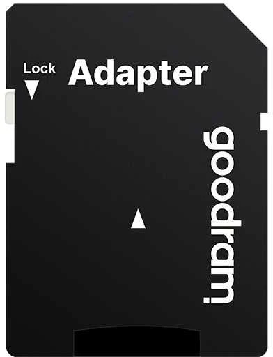 Oem 32GB 100 MB/s Micro SD atminties kortelė Goodram M1A4 - OTG adapteris