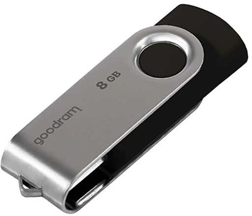 GOODRAM UTS2-0080K0R11 GOODRAM memory USB UTS2 8GB USB 2.0 Juodas