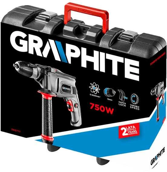Graphite 58G726 Smūginis gręžtuvas 3000 RPM