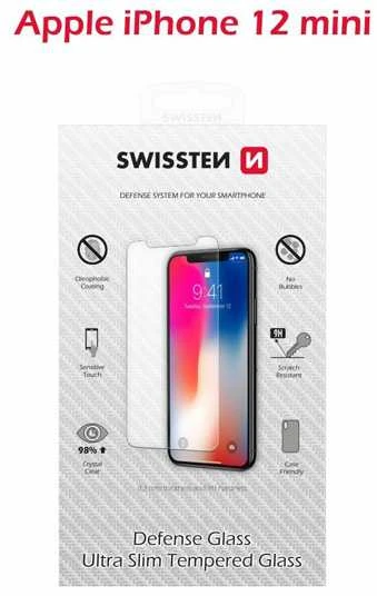 Swissten grūdintas stiklas, skirtas iPhone 12 Mini