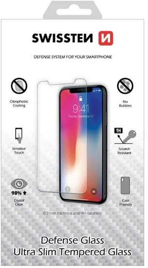 Swissten Ultra Slim grūdinto stiklo Premium 9H ekrano apsauga Apple iPhone 6 Plus / 6S Plus