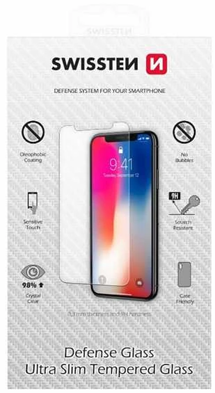Swissten Ultra Slim grūdinto stiklo Premium 9H ekrano apsauga Apple iPhone 13 Mini