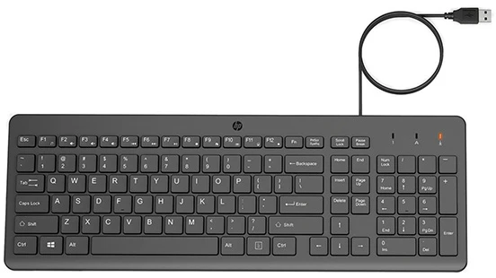 Hewlett Packard (HP) HP 150 Klaviatūra su laidu
