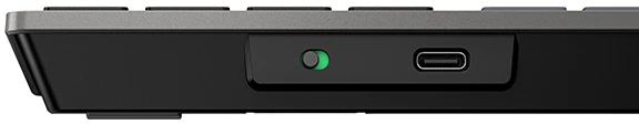 HP 725 Belaidė klaviatūra - Multi-Device, Dual-Mode, Programmable, Rechargeable - Nightfall Juodas, spill resistant - ENG