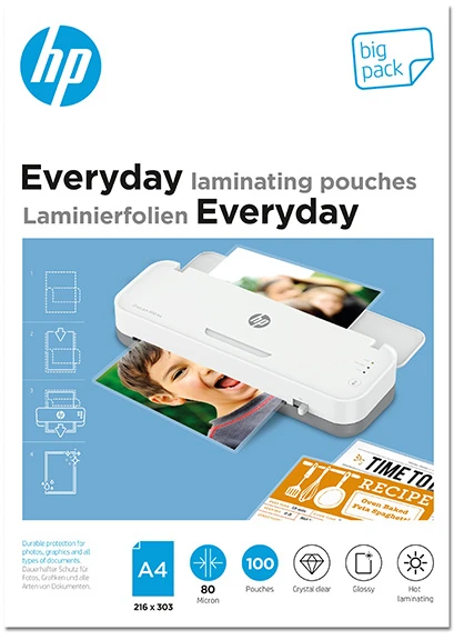 Laminavimo Plėvelė - HP Kasdien A4 100 Vnt.