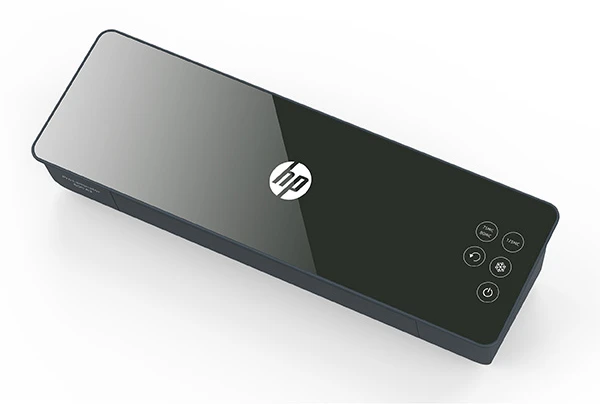 Laminatorius - HP PRO 600 A3 Šiltas/Šaltas 60 cm/min + 15 Pakuočių Juodas