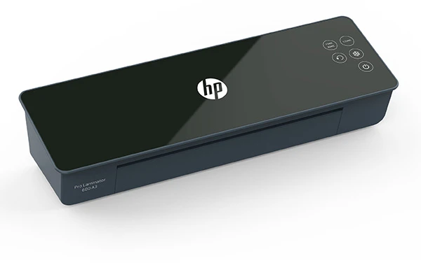 Laminatorius - HP PRO 600 A3 Šiltas/Šaltas 60 cm/min + 15 Pakuočių Juodas