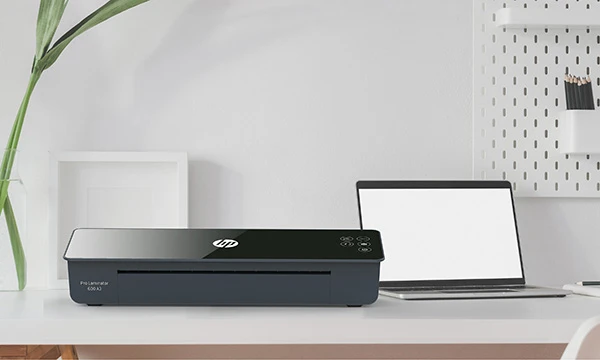 Laminatorius - HP PRO 600 A3 Šiltas/Šaltas 60 cm/min + 15 Pakuočių Juodas