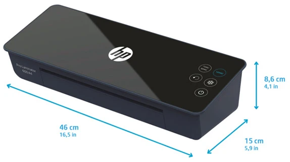 Laminatorius - HP PRO LAMINATOR 600 A4 Karštas/Šaltas 600 mm/min 15 Pakuočių Juodas