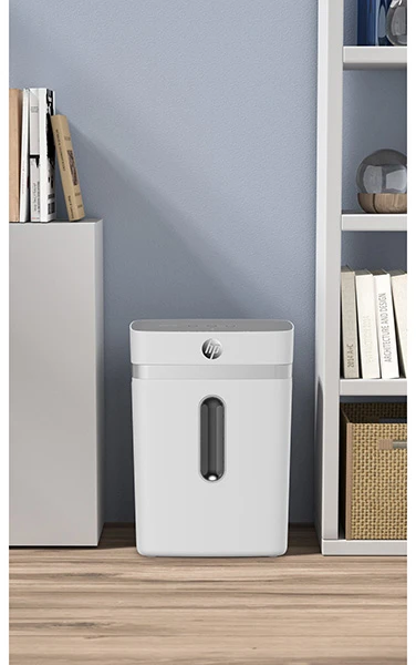 Popieriaus Smulkintuvas - HP Oneshred 12CC 23L Smulkinimas Itin Mažais Gabalėliais