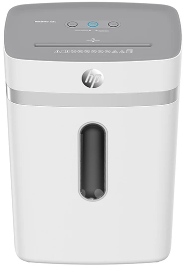 Popieriaus Smulkintuvas - HP Oneshred 12CC 23L Smulkinimas Itin Mažais Gabalėliais