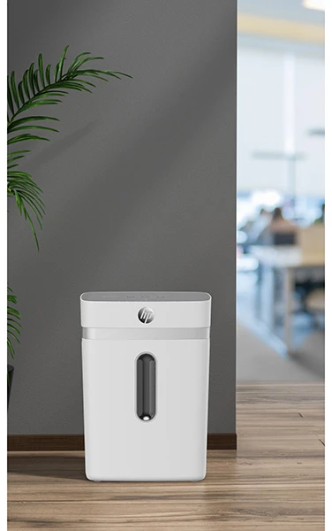 Popieriaus Smulkintuvas - HP Oneshred 12CC 23L Smulkinimas Itin Mažais Gabalėliais