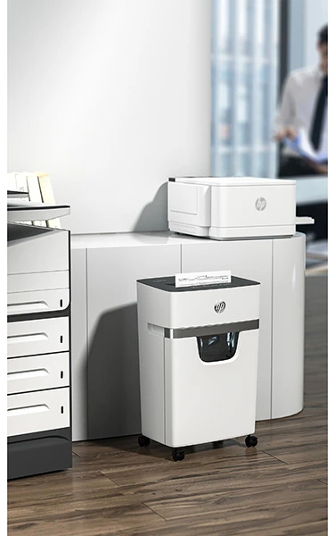 Popieriaus Smulkintuvas - HP Oneshred 15CC 20L Smulkinimas Itin Mažais Gabalėliais