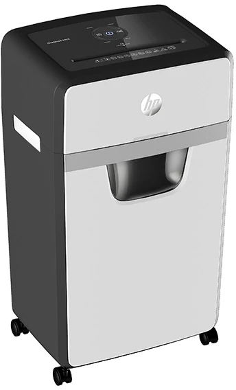 Hewlett Packard (HP) Popieriaus Smulkintuvas - HP ONESHRED 16MC, Mikro Pjaustymas, P-5, 30 L, Šviesiai Pilkas