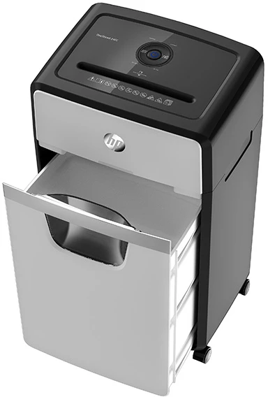 Hewlett Packard (HP) Popieriaus Smulkintuvas - HP ONESHRED 16MC, Mikro Pjaustymas, P-5, 30 L, Šviesiai Pilkas