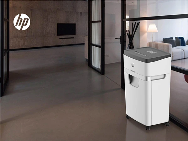 Popieriaus Smulkintuvas - HP ONESHRED 18CC, P-4, 18 Lapų, 25L, Šviesiai Pilka