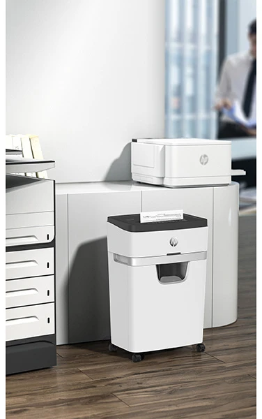 Popieriaus Smulkintuvas - HP ONESHRED 18CC, P-4, 18 Lapų, 25L, Šviesiai Pilka