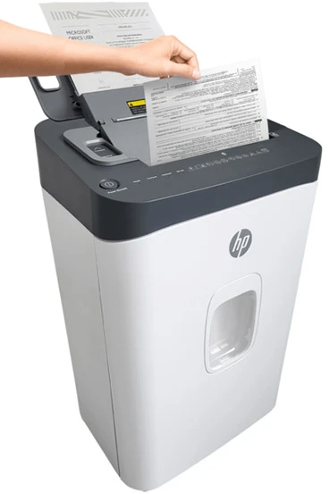 Hewlett Packard (HP) HP ONESHRED Auto 200CC baltas-pilkas smulkintuvas