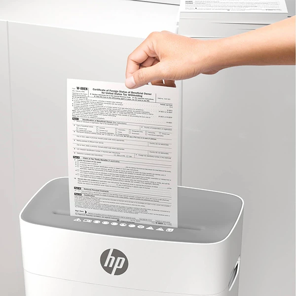 Popieriaus Smulkintuvas - HP Oneshred 15L Mikro-Smulkinimas