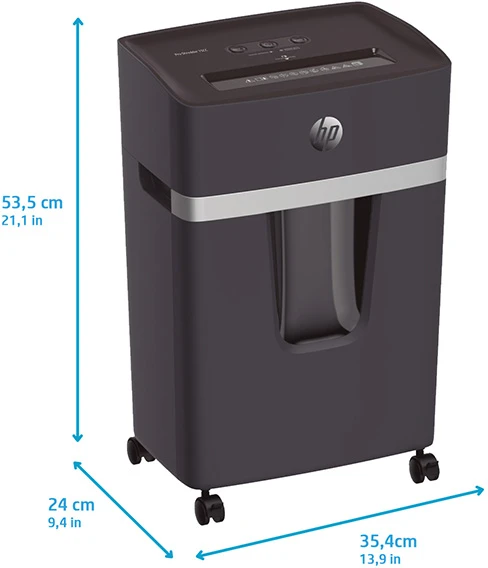 Hewlett Packard (HP) Popieriaus Smulkintuvas - HP Pro Shredder 15CC 20L Mikro Smulkinimas
