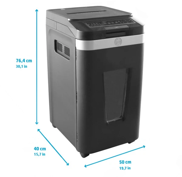 HP Pro Shredder Auto 400MC P-5 414 W dokumentų smulkintuvas