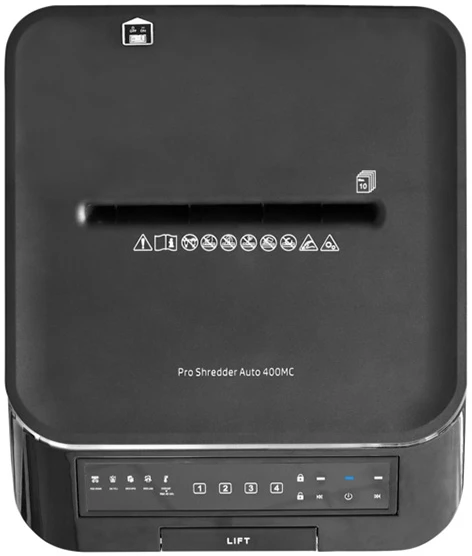 HP Pro Shredder Auto 400MC P-5 414 W dokumentų smulkintuvas