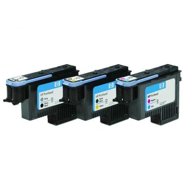 Hewlett Packard (HP) HP 72 Pilkas/Juodas Printhead, for HP Designjet T1100, T770