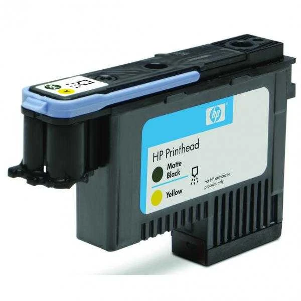 Hewlett Packard (HP) HP 72 Matte Juodas/Geltona Printhead, for HP Designjet T1100, T770