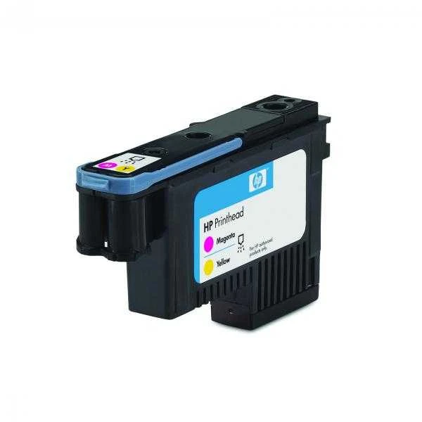 Hewlett Packard (HP) HP 70 Magenta/Geltona Printhead, for HP Photosmart Pro B9180, Designjet Z2100, Z310