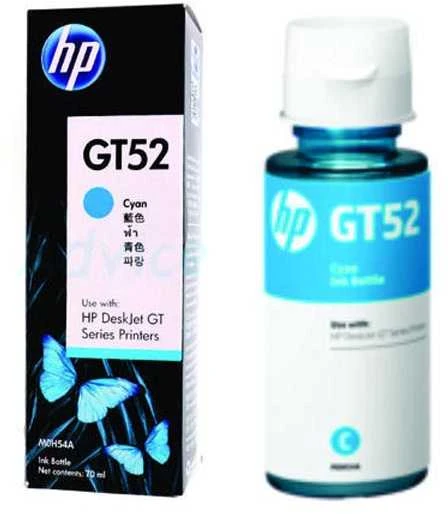 Hewlett Packard (HP) HP GT52 originalus, žalsvai mėlynas rašalo butelis