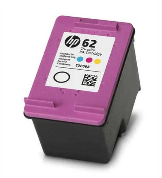 Hewlett Packard (HP) HP 62 Tri-color (C2P06AE) Rašalinė kasetė, CMY