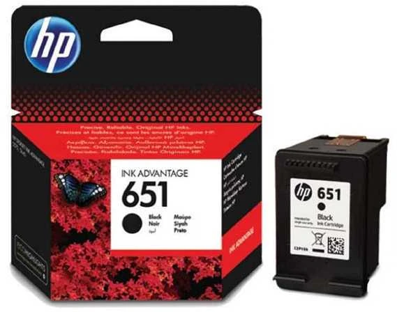 Hewlett Packard (HP) HP 651 Juodas originali rašalo kasetė (600 puslapių)