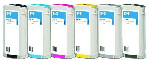 Hewlett Packard (HP) Hp 72 ink juodas matte Vivera 130ml DesignJet T1100 T610 T620 T770 T1200
