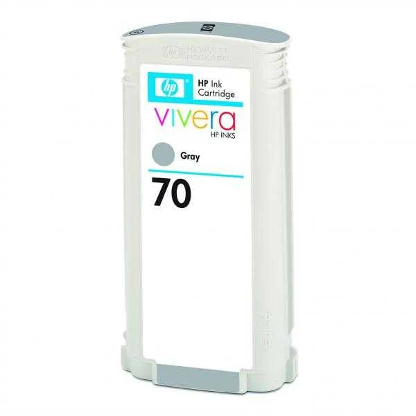 Hewlett Packard (HP) HP Nr.70 Rašalo krepšelis. Pilkas su Vivera rašalu (130 ml)