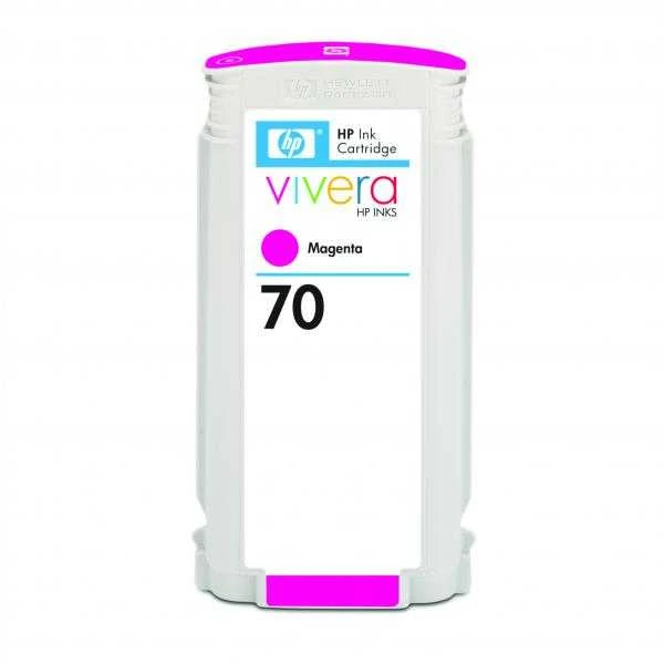 Hewlett Packard (HP) HP Nr.70 Rašalo krepšelis. Magenta su Vivera rašalu (130 ml)