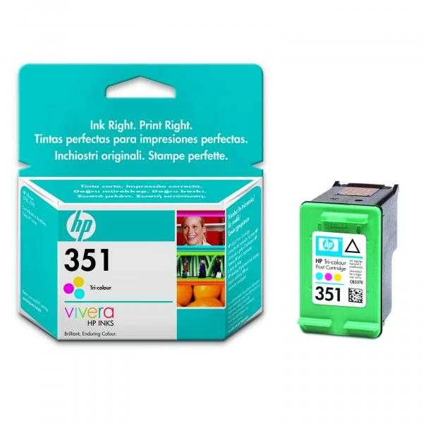 Hewlett Packard (HP) HP CB337EE rašalo kasetė Nr.351, trispalvė
