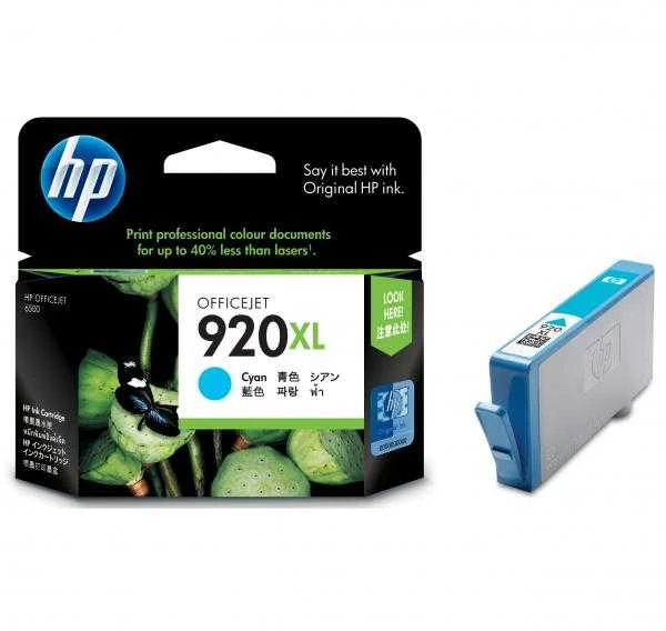 Hewlett Packard (HP) HP 920 XL mėlynas CD972AE