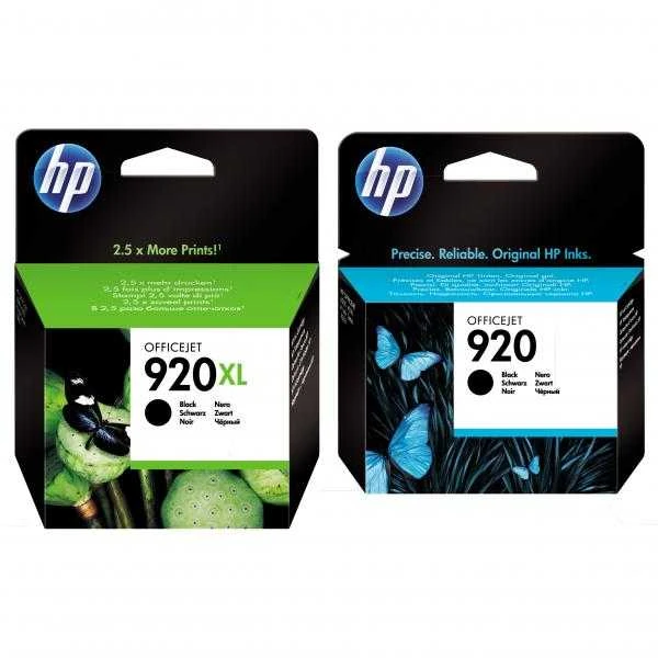 Hewlett Packard (HP) HP 920 XL juoda CD975AE
