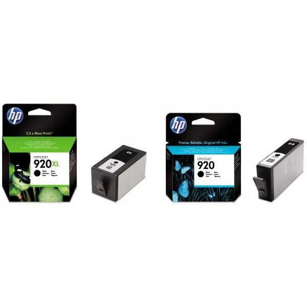 Hewlett Packard (HP) HP 920 XL juoda CD975AE