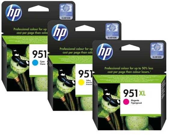 Hewlett Packard (HP) HP 951XL rašalo kasetė, geltona