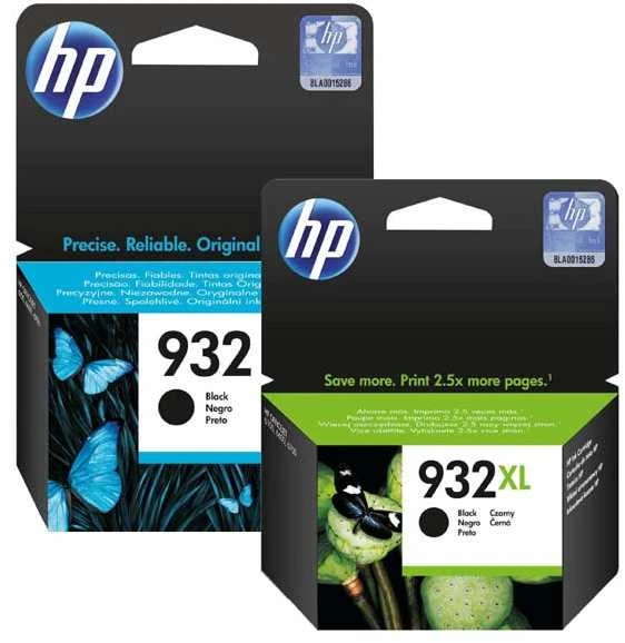 Hewlett Packard (HP) HP no.932 rašalas. Krepšelis. skirtas Officejet 6700/7110 Juodas (400 puslapių)
