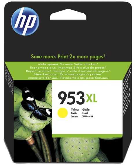 Hewlett Packard (HP) HP 953 XL geltona F6U18AE Instant Ink