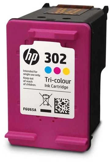 HP 302 trispalvė rašalinė