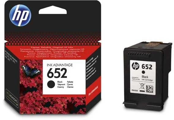 Hewlett Packard (HP) HP 652 Juodas originalus rašalo kasetė (360 puslapių)
