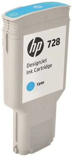 Hewlett Packard (HP) HP 728 300 ml žydros spalvos rašalo kasetė