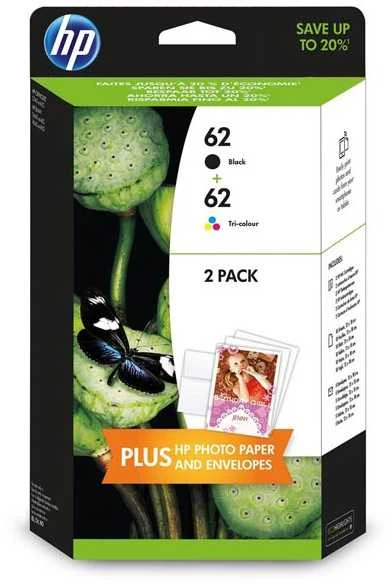 Hewlett Packard (HP) HP no.62 Ink Combo Pack