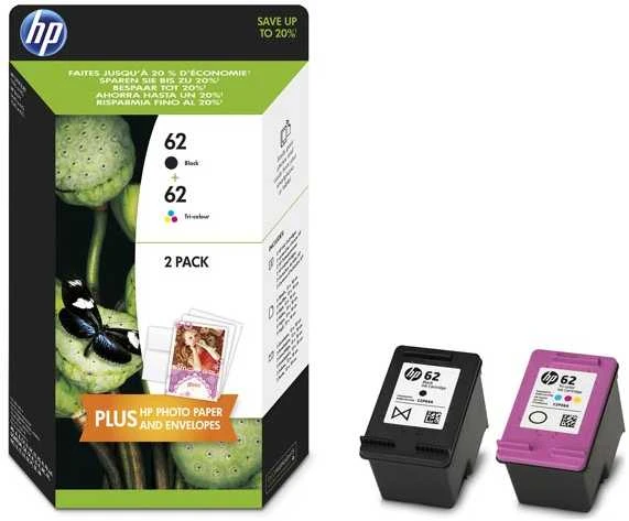 Hewlett Packard (HP) HP no.62 Ink Combo Pack
