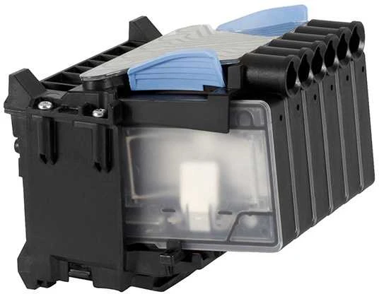 Hewlett Packard (HP) HP 727 Cyan/Magenta/Geltona/Juodas Printhead, for HP Designjet T920,T1500,T2500 series