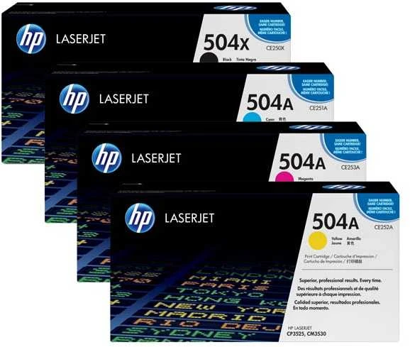 „Hewlett Packard“ (HP) „HP Color LaserJet CP3525/CM3530 Juodas“ spausdinimo kasetė (10 000 puslapių)
