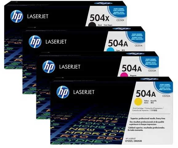 Hewlett Packard (HP) „HP Color LaserJet CP3525/CM3530“ žalsvai mėlynos spalvos spausdinimo kasetė (7 000 puslapių)